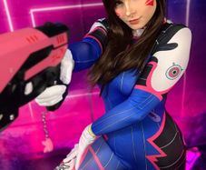 DVA cosplay fancy dress costume Halloween set
