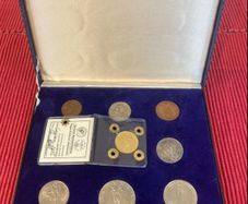Vatican Gold Coin Set 1936 100 lire Low Mintage 8,239