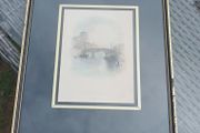 Antique print of The Four Courts, Dublin, D18