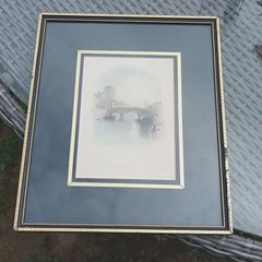 Antique print of The Four Courts, Dublin, D18
