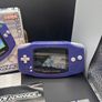 Nintendo Game Boy Advance Console Indigo Boxed Image 3