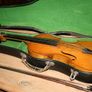 Vintage Parrot Violin And Bow With Wooden Case. Size 1,4 (Article No.Parrot Mus-1417) Image 3