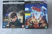 Lego Movie 4K/ Fantastic Beasts 4K Slipcovers