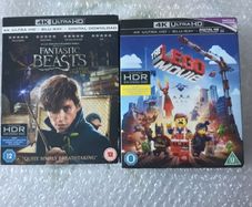 Lego Movie 4K/ Fantastic Beasts 4K Slipcovers