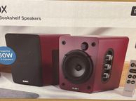 main image for ad Bluetooth Book Shelf Speakers Maroon Colour