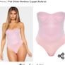 Pink Glitter Bandeau Image 2