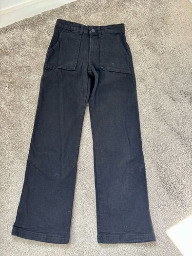 New girls flare high jeans 134cm
