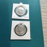 2 Coins   Jfk Silver Half Dollar  & 1926  Silver Halfcrown Image 3