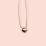 Heart Shaped Plated Necklace Image 3