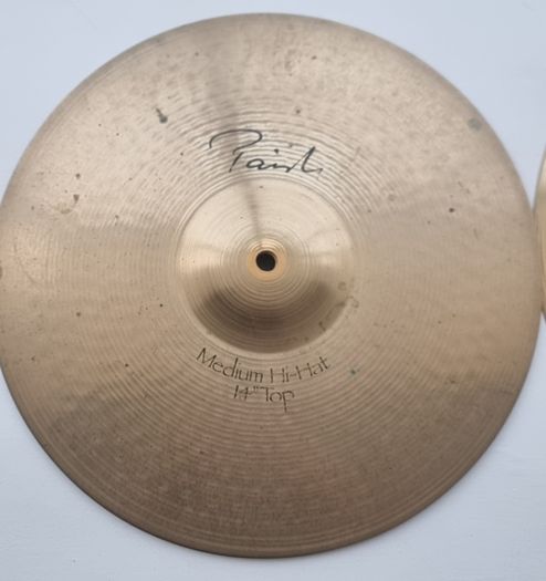 Paiste and Zildjian cymbal range