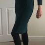 Zara green dress Image 7