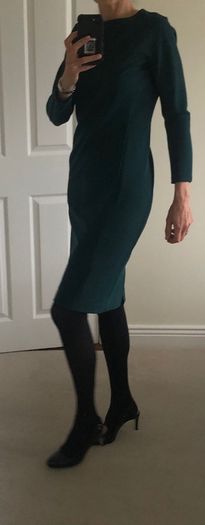 Zara green dress