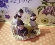 Snowman Candle holder