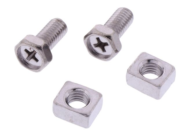 Motorcycle Battery Screw Set M5x0.8