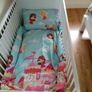 Wooden Cot and Toddler Bed - Mutlple levels, removable side Image 2