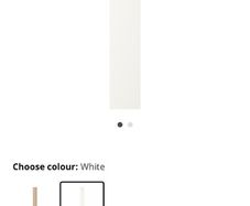 White forsand wardrobe door