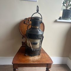 1942 Anderson & Gyde Ships Oil Lamp