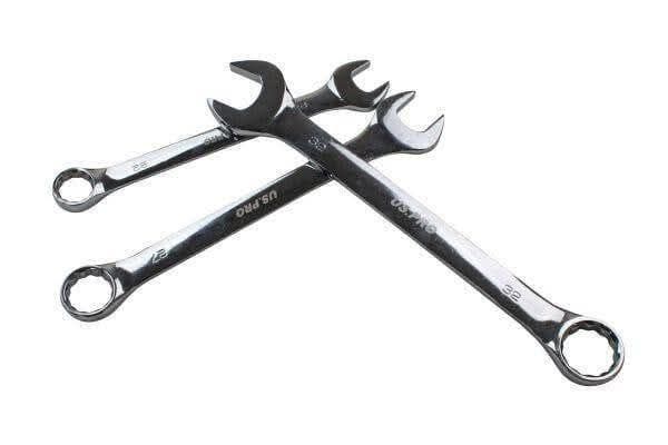 8 Piece Jumbo Metric Combination Spanner Set