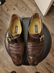 Bally Pelegrino Monk Strap Shoes