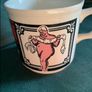 Funny Vintage 'Hungry Dieter' Cup Image 2