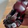 Small Red Resin Chinese Lucky Horse Image 4