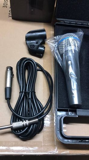 Microphone Cable and Holder
