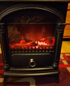 Electric coal effect fire