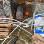 Antique roof slates capping ridge tiles etc. Image 4