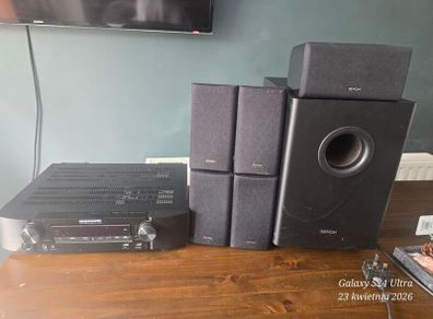 Marantz NR1506 + Denon 5.1 speakers