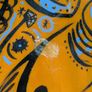 6'2" Single Fin Surfboard - Custom Art + Fin & Bag Image 7