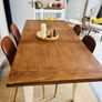Dining table and 4 chairs. Image 2