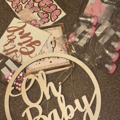 Baby Shower Girl Decor