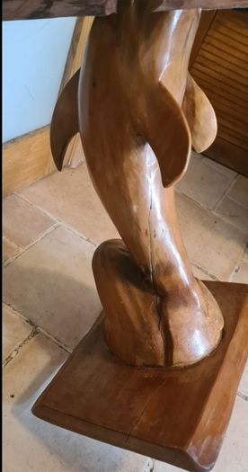 Wood Carved Table