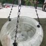 Vintage Art Deco glass ceiling light shade Image 2