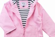 Weekend a la mer Pink Rain jacket
