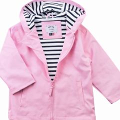Weekend a la mer Pink Rain jacket