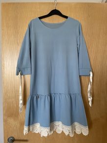 blue dress size 8