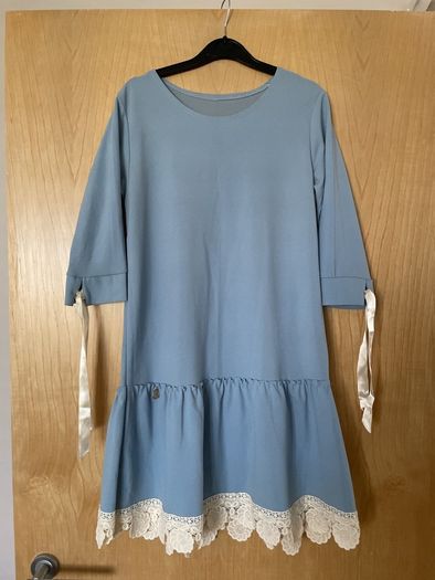 blue dress size 8