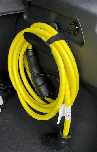 VW ID Charging cable hook