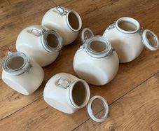 Nigella Lawson Living Kitchen Storage Jar, Cream