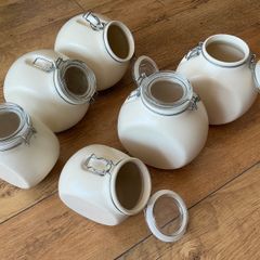 Nigella Lawson Living Kitchen Storage Jar, Cream