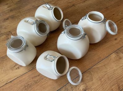 Nigella Lawson Living Kitchen Storage Jar, Cream