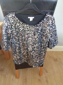 H&M Glitter Top for Sale