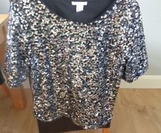 H&M Glitter Top for Sale