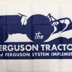 Ferguson Tractor flag 3ft x 2ft.