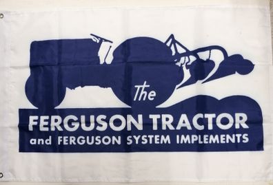 Ferguson Tractor flag 3ft x 2ft.