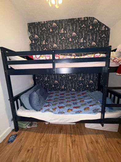 Dark Blue Bunk Beds