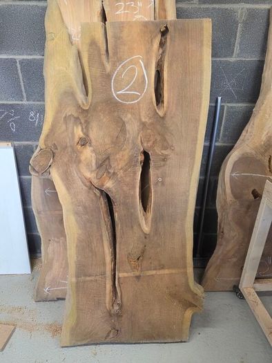 Live Edge Cherry Slab Kiln Dried Hardwood