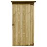 Garden Tool Shed Impregnated Pinewood 88x76x175 cm Image 3