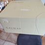 Vintage Large Galway Crystal Bowl 11 X 5.3 Inches In Original Box Image 10